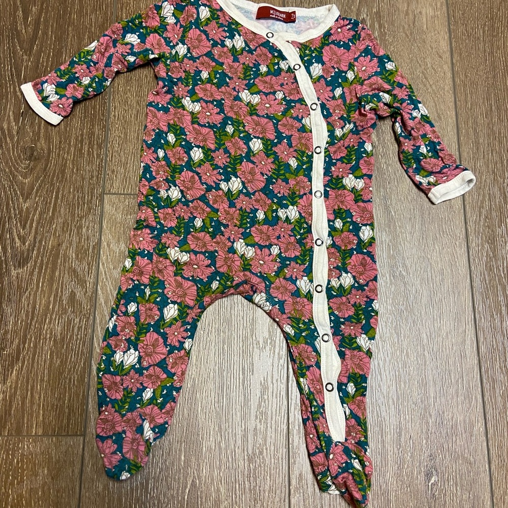 Milkbarn. Footie. 3-6 months.